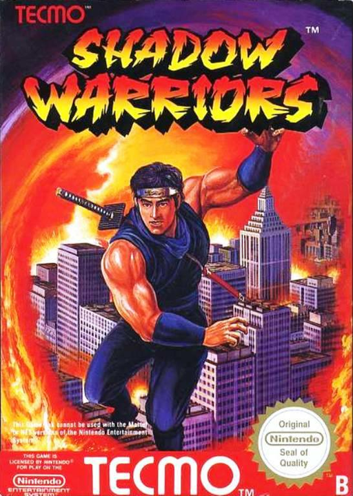 Shadow Warriors - Ninja Gaiden (Europe) (Virtual Console) box art